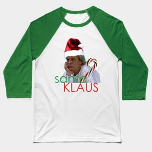 Santa Klaus Baseball T-Shirt